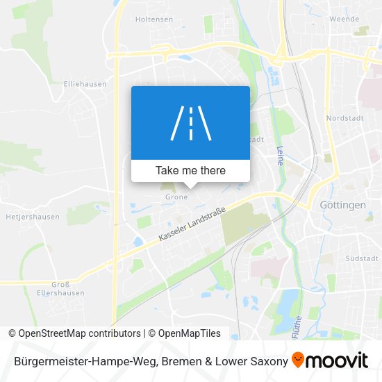 Bürgermeister-Hampe-Weg map