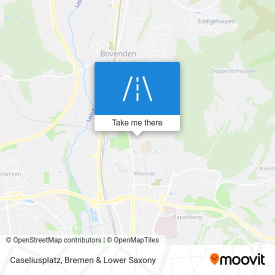 Caseliusplatz map