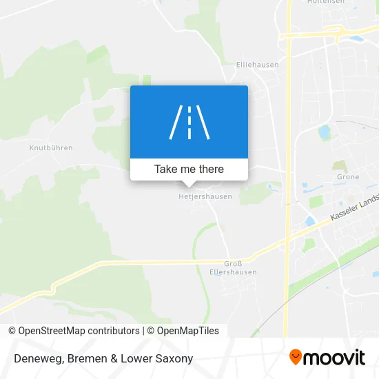 Карта Deneweg