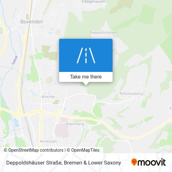 Deppoldshäuser Straße map