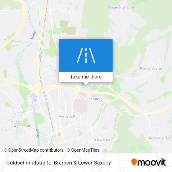 Goldschmidtstraße map