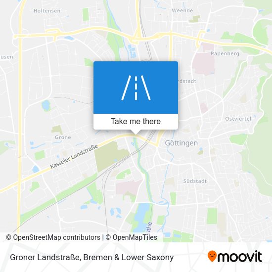 Groner Landstraße map