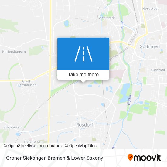 Groner Siekanger map
