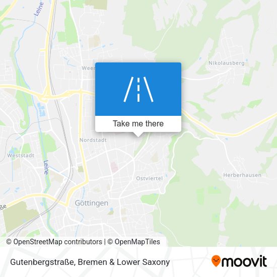 Gutenbergstraße map