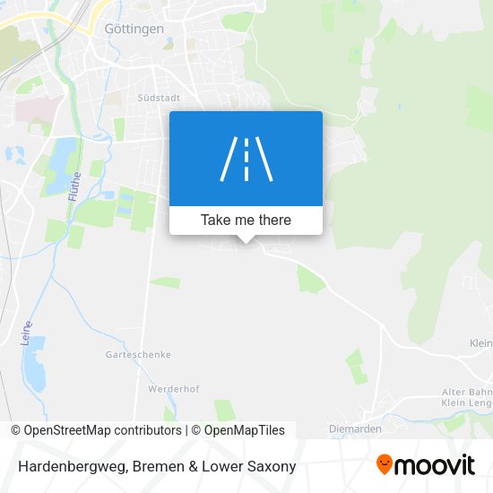 Hardenbergweg map