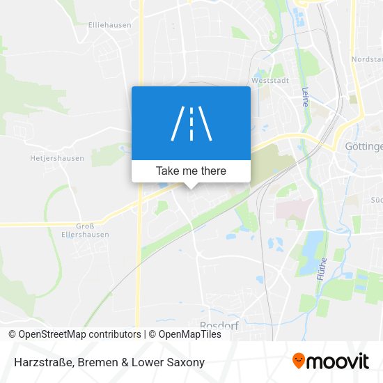 Harzstraße map