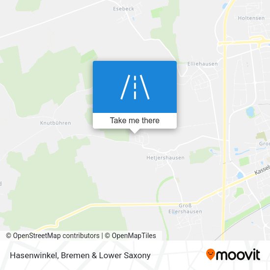 Hasenwinkel map