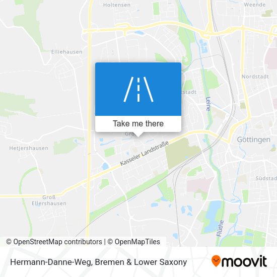 Hermann-Danne-Weg map