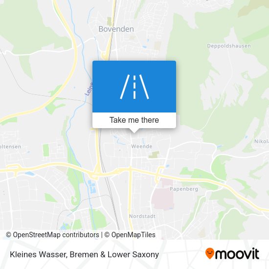 Kleines Wasser map