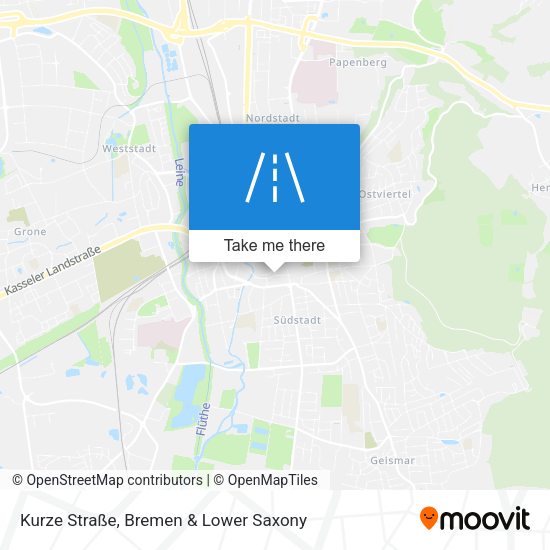 Kurze Straße map