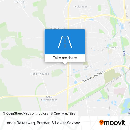 Lange Rekesweg map