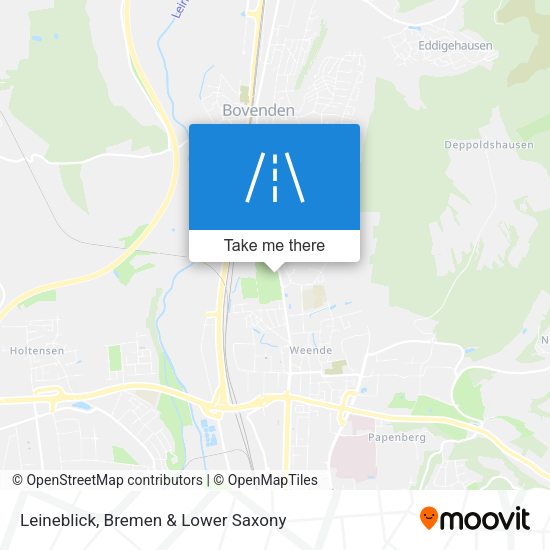 Leineblick map