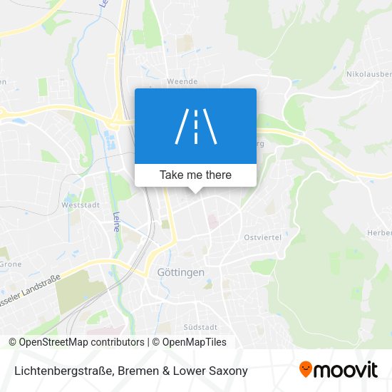 Lichtenbergstraße map