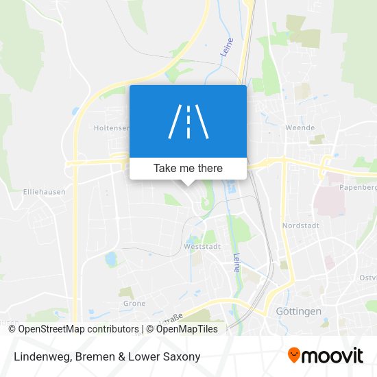 Lindenweg map