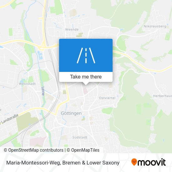 Maria-Montessori-Weg map