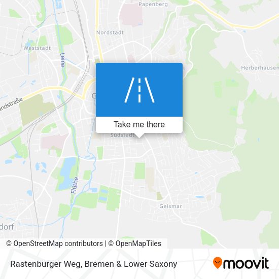 Rastenburger Weg map