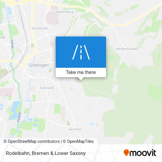 Rodelbahn map