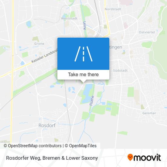 Rosdorfer Weg map