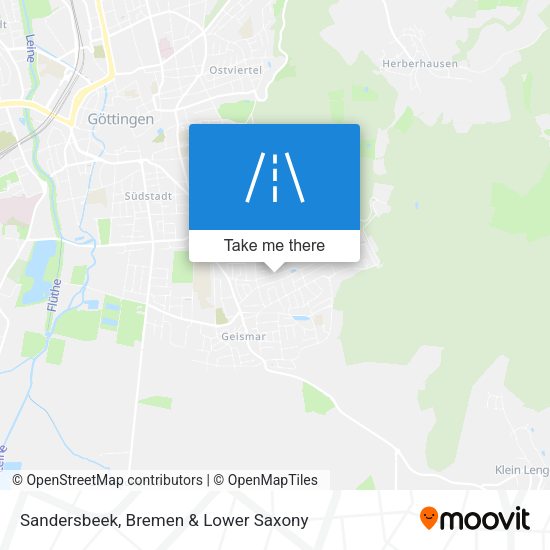 Sandersbeek map
