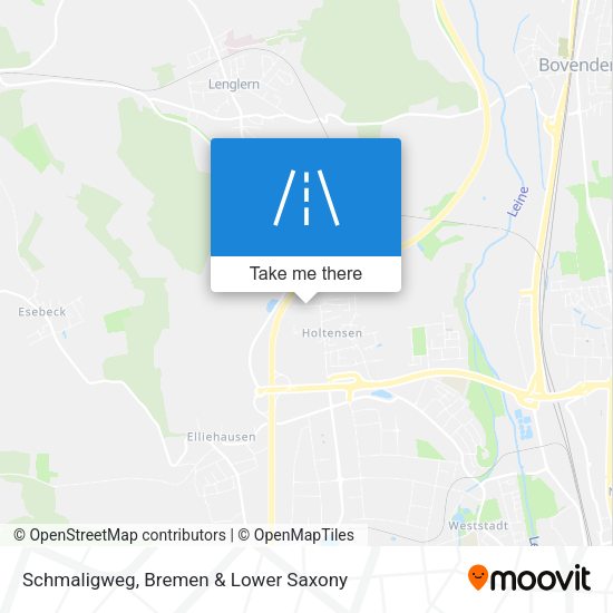 Schmaligweg map