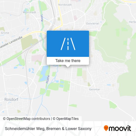 Schneidemühler Weg map