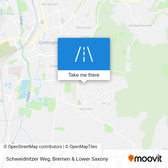 Schweidnitzer Weg map