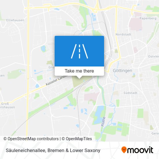 Säuleneichenallee map
