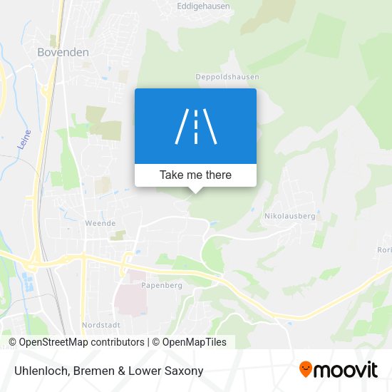 Uhlenloch map