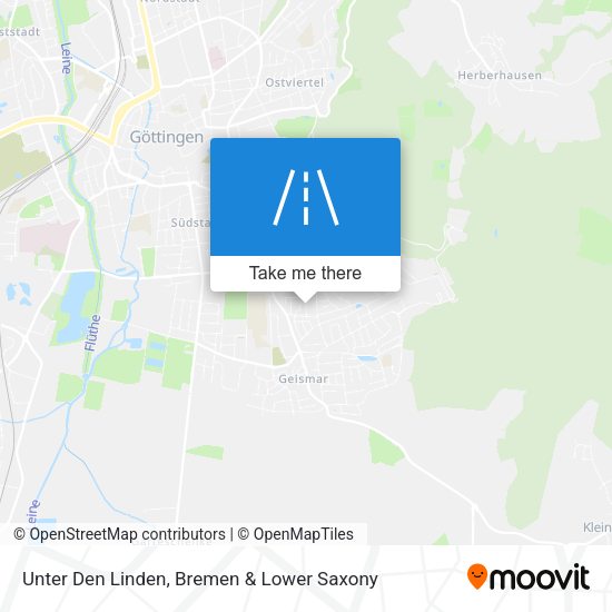 Unter Den Linden map