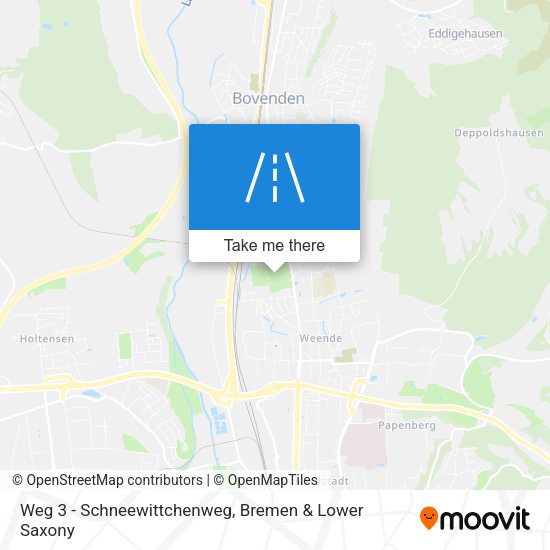 Weg 3 - Schneewittchenweg map