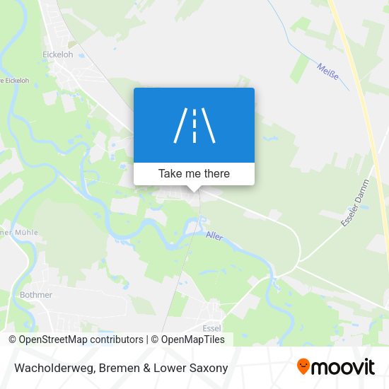 Wacholderweg map