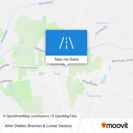 Alter Dieker map