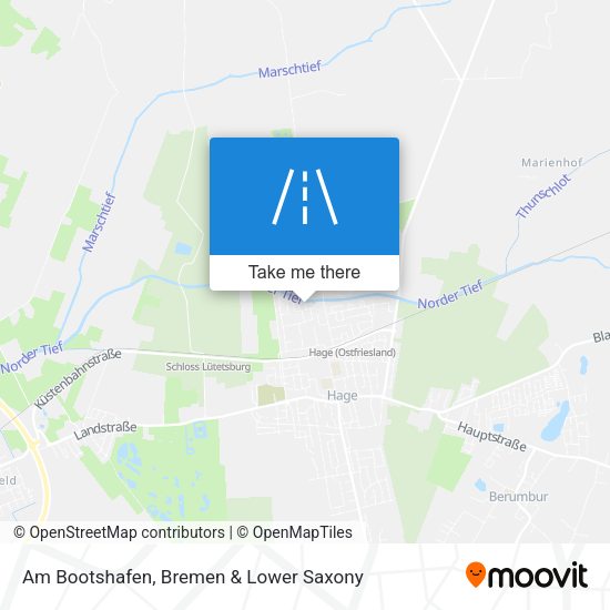 Am Bootshafen map