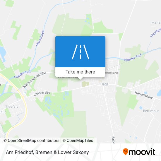 Am Friedhof map