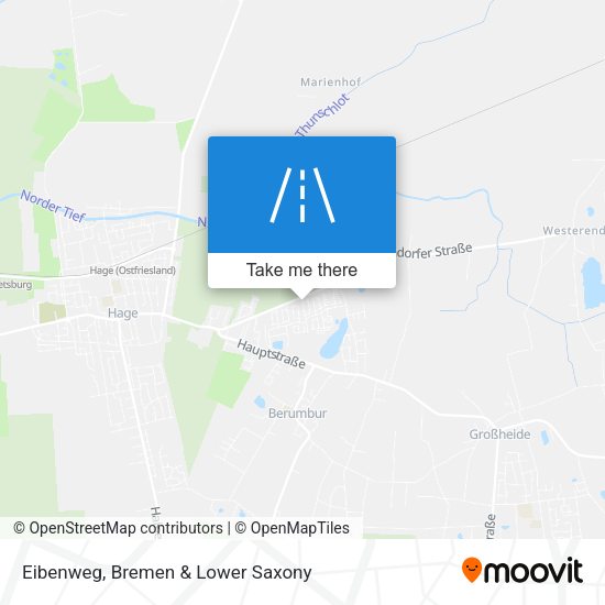 Eibenweg map