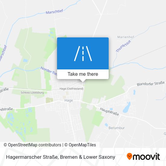 Hagermarscher Straße map