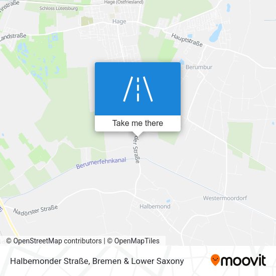 Halbemonder Straße map