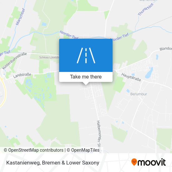 Kastanienweg map