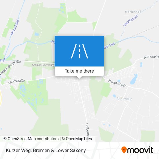 Kurzer Weg map