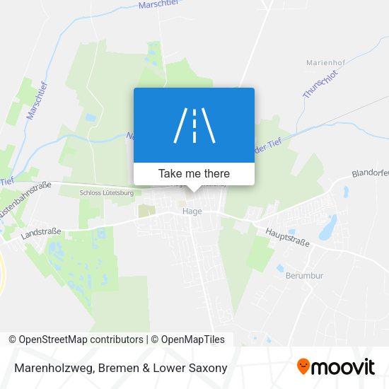 Marenholzweg map