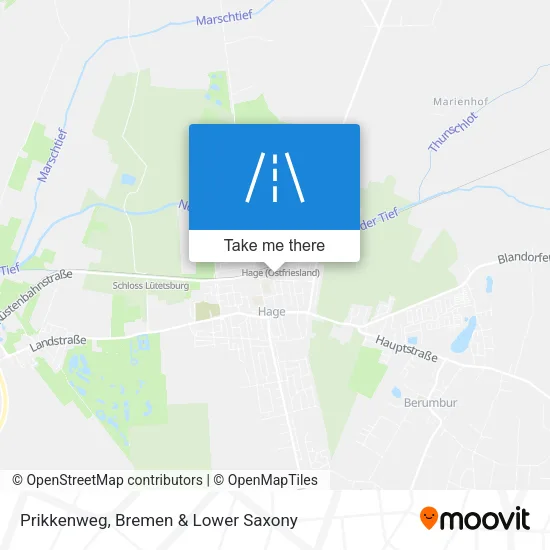 Карта Prikkenweg