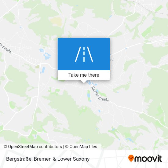 Bergstraße map