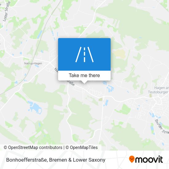 Bonhoefferstraße map