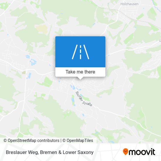 Breslauer Weg map