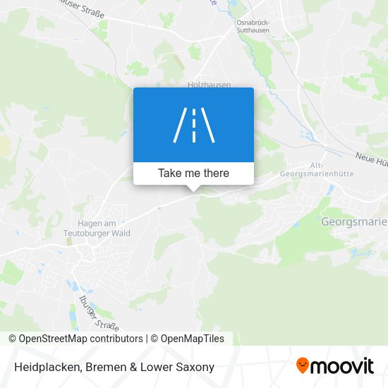 Heidplacken map