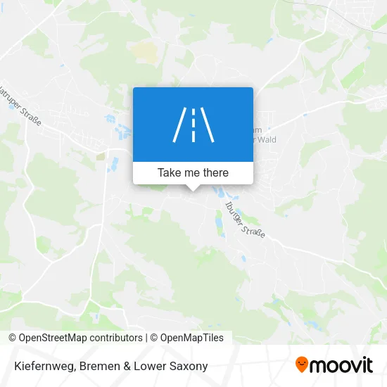 Карта Kiefernweg