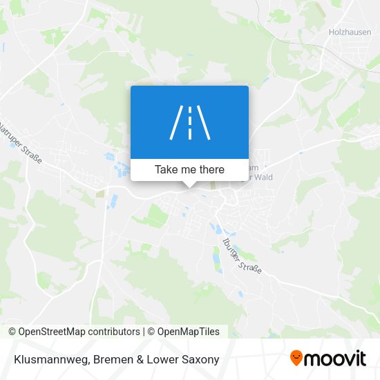 Klusmannweg map