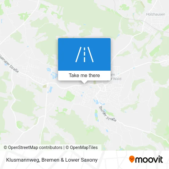 Карта Klusmannweg