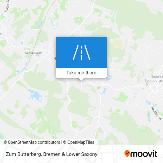 Zum Butterberg map