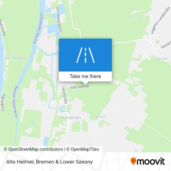 Alte Helmer map